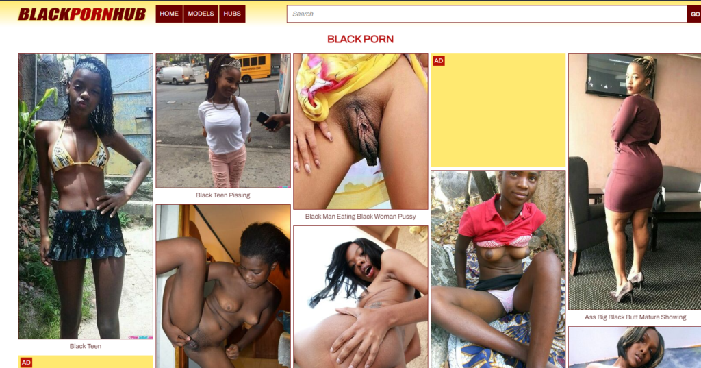 El mejor blog porno africano llamado Black Pornhub