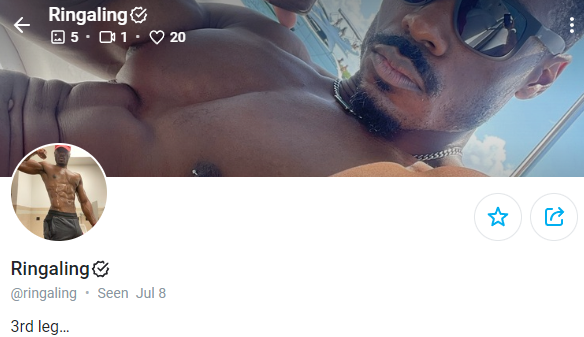 Klingelndes onlyfans-Profil