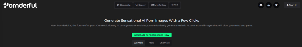 Sito www.pornderful.ai