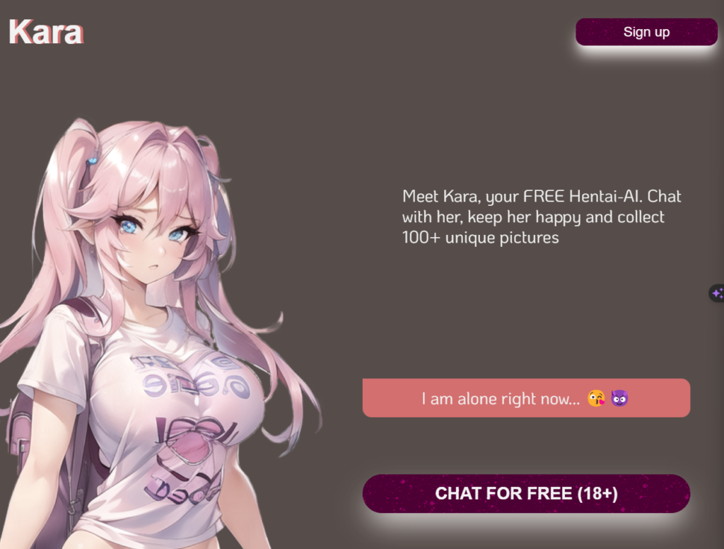 Meilleurs sites pour discuter avec des personnages Hentai Hentaigirlkara