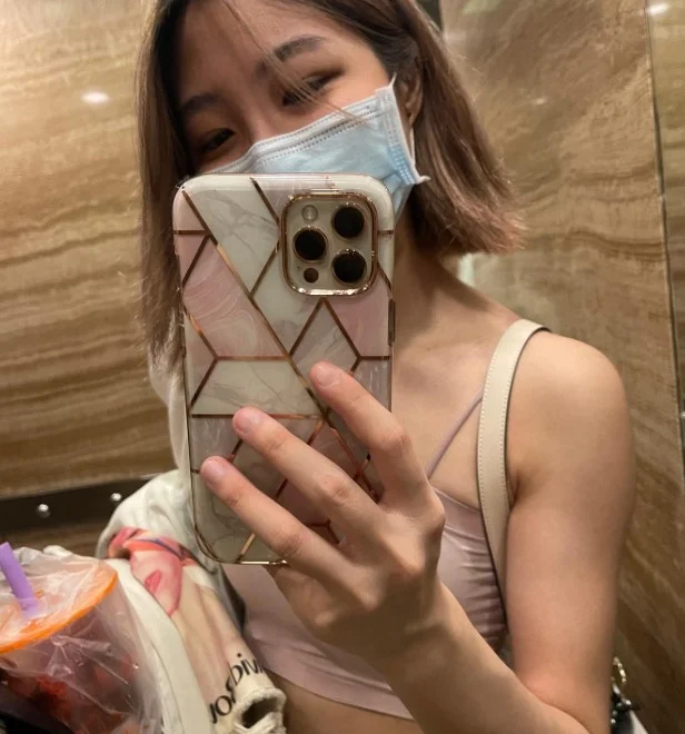 Cakee @xcookiepie Chinese onlyfans model sexy picture wearing mask