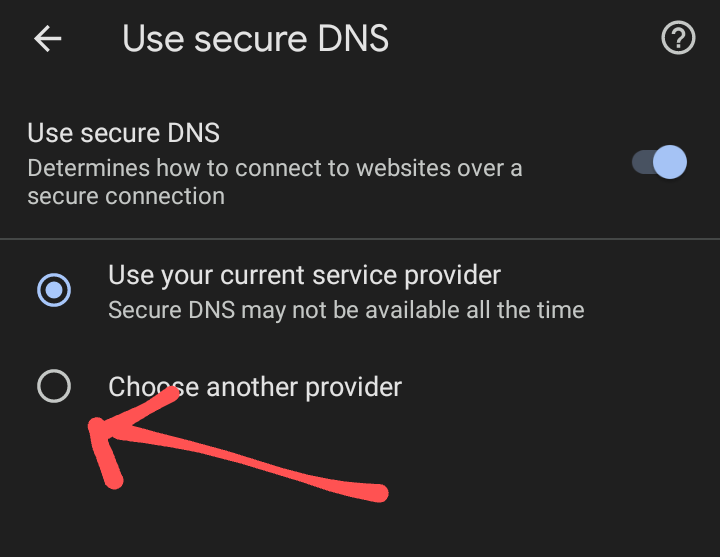 Ändern Sie DNS, um den internen Serverfehler der Zeichen-KI zu beheben 