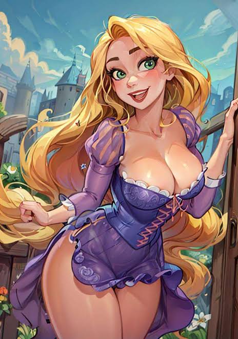 AI Disney Porno rapunzel 